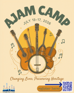 print Energetic AJAM Camp 2026 Poster